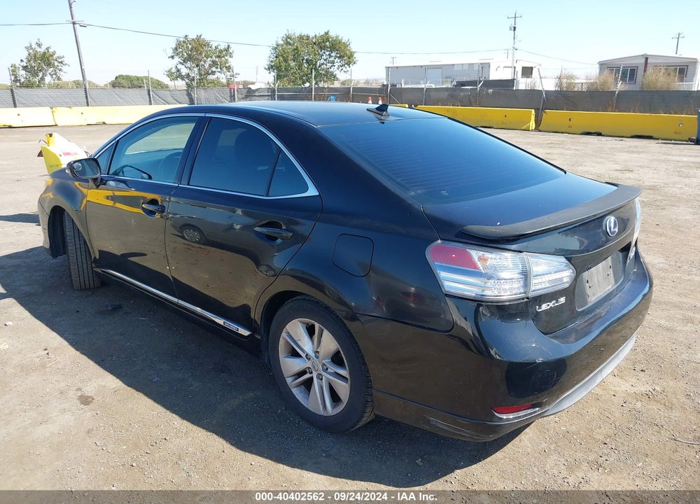 2010 LEXUS HS 250H VIN: JTHBB1BA7A2001536
