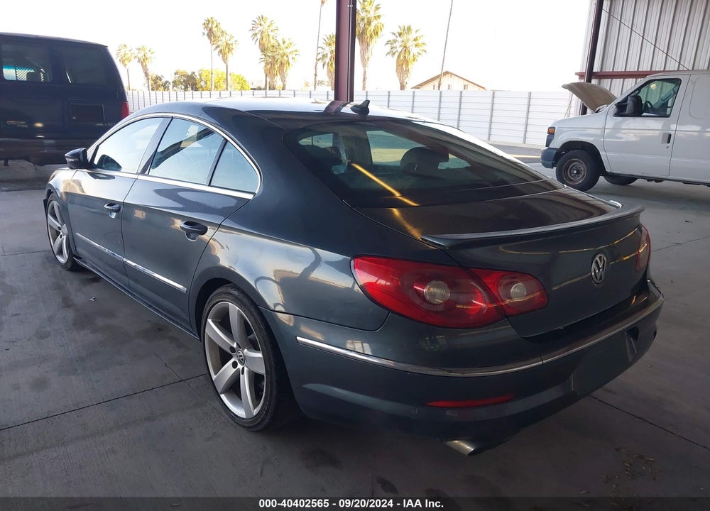 2011 VOLKSWAGEN CC LUX PLUS VIN: WVWHP7AN9BE732067