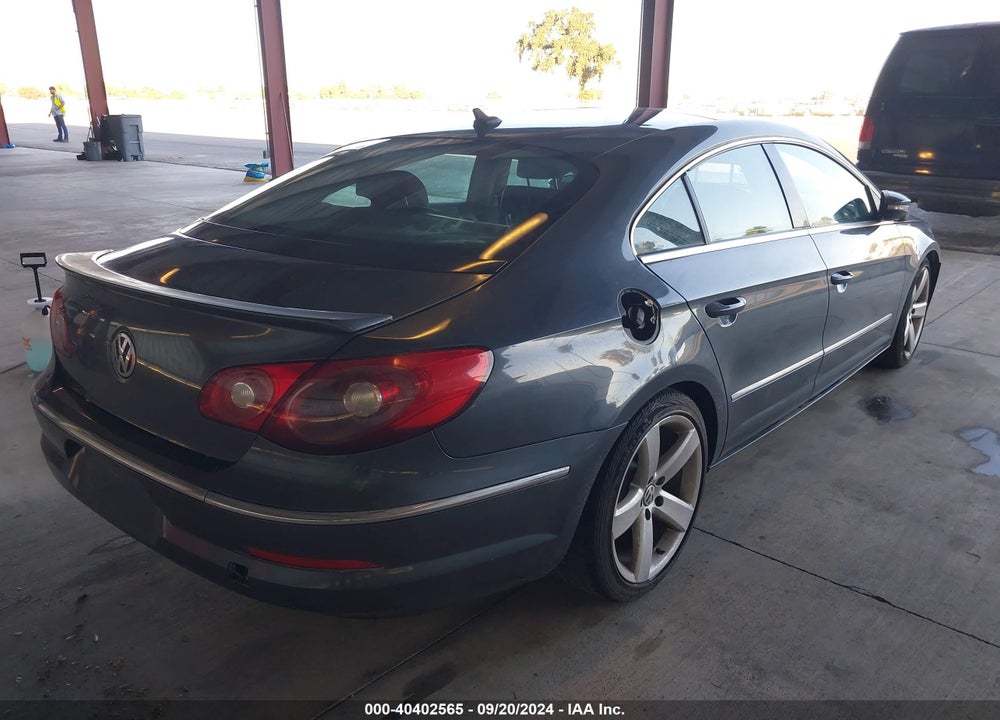 2011 VOLKSWAGEN CC LUX PLUS VIN: WVWHP7AN9BE732067