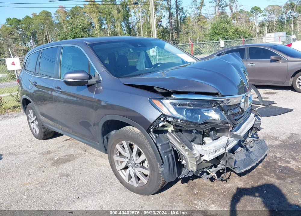 2019 HONDA PILOT EX-L VIN: 5FNYF6H56KB008659