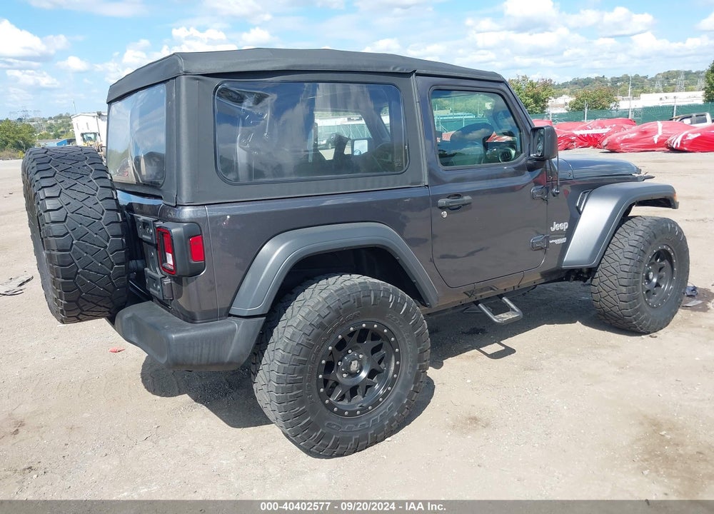 2019 JEEP WRANGLER SPORT 4X4 VIN: 1C4GJXAG1KW557435