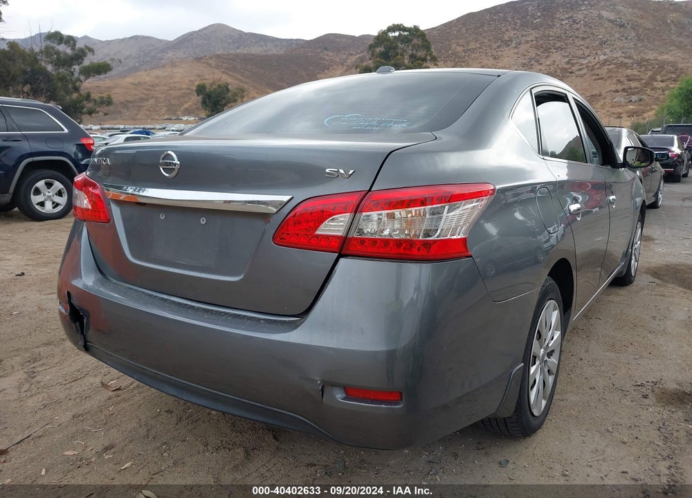 2015 NISSAN SENTRA SV VIN: 3N1AB7AP7FY347264