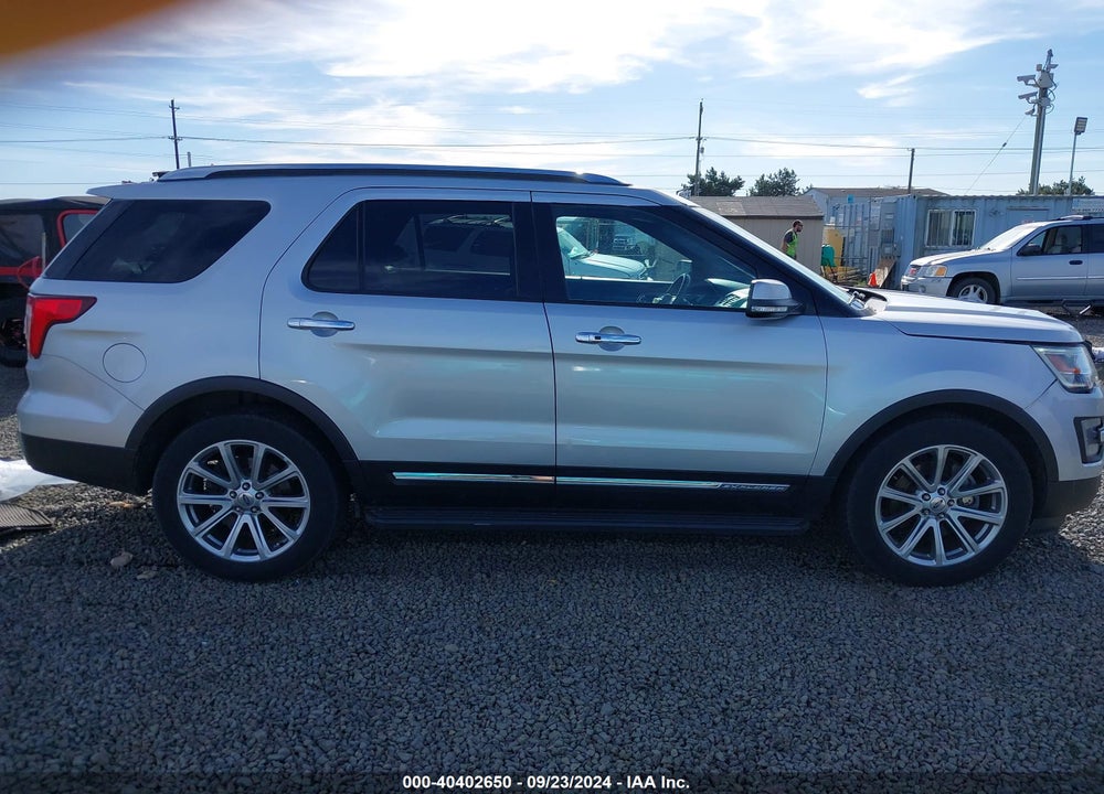 2017 FORD EXPLORER LIMITED VIN: 1FM5K8F83HGA16672