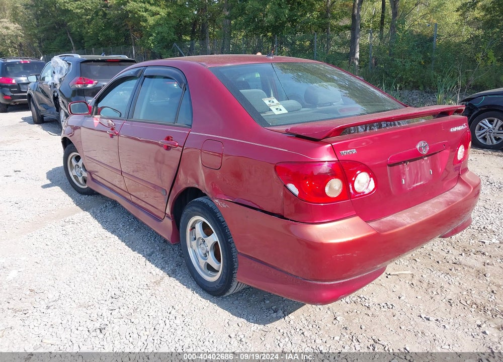 2005 TOYOTA COROLLA S VIN: 1NXBR32E75Z380751