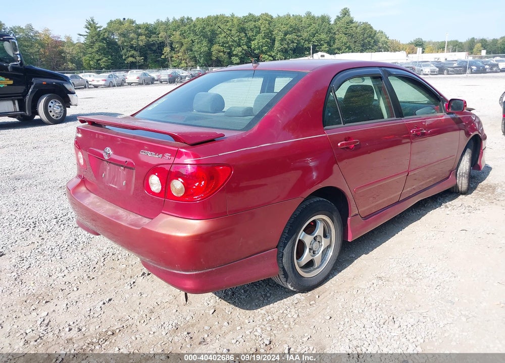2005 TOYOTA COROLLA S VIN: 1NXBR32E75Z380751