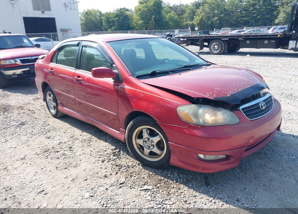 2005 TOYOTA COROLLA S VIN: 1NXBR32E75Z380751