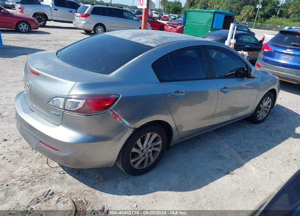 2012 MAZDA 3 I TOURING VIN: JM1BL1V7XC1558609