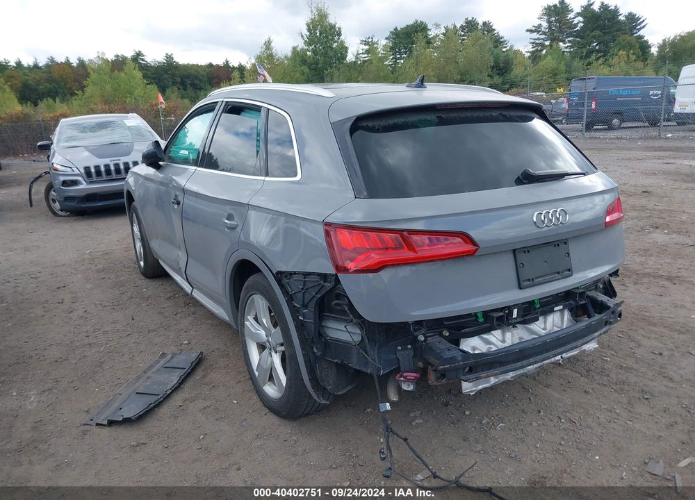 2018 AUDI Q5 2.0T PREMIUM VIN: WA1BNAFY1J2238792