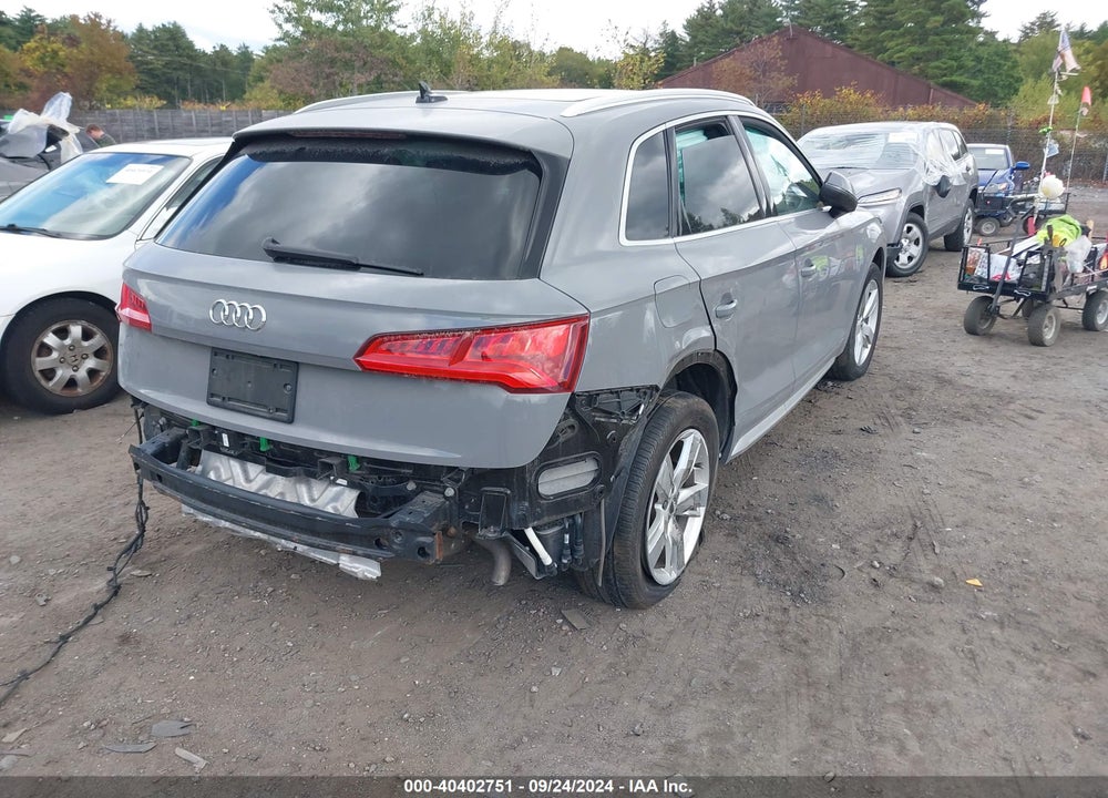 2018 AUDI Q5 2.0T PREMIUM VIN: WA1BNAFY1J2238792