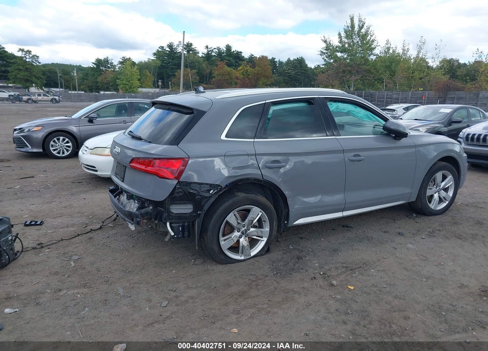 2018 AUDI Q5 2.0T PREMIUM VIN: WA1BNAFY1J2238792