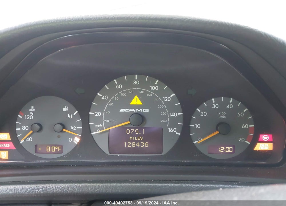1999 MERCEDES-BENZ CLK 430 VIN: WDBLJ70G8XF079326