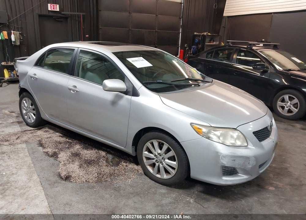 2010 TOYOTA COROLLA XLE VIN: 2T1BU4EE0AC240052
