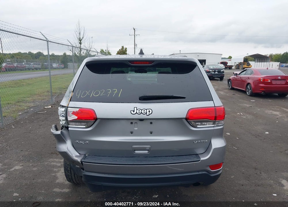 2016 JEEP GRAND CHEROKEE LAREDO VIN: 1C4RJFAG2GC468520