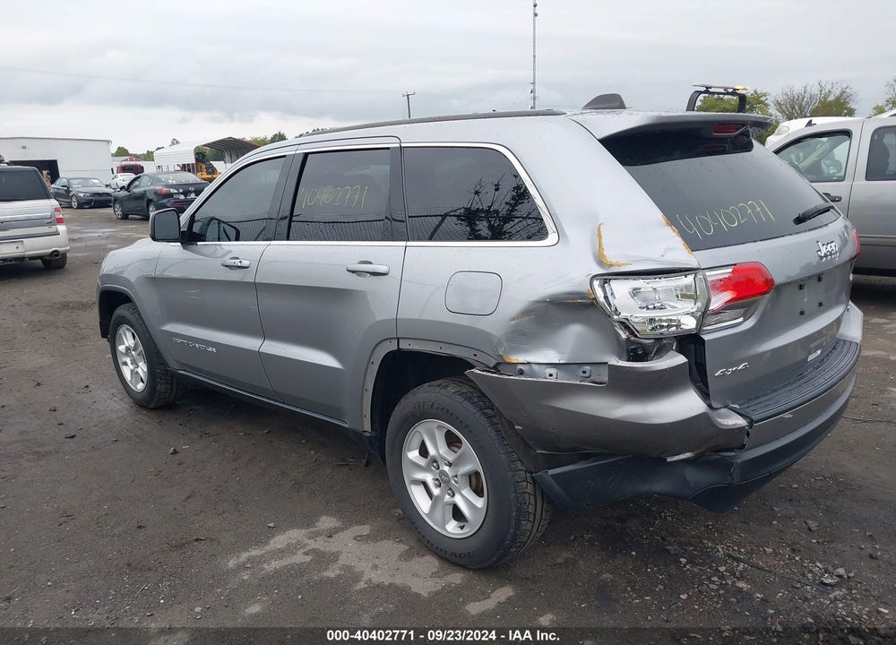 2016 JEEP GRAND CHEROKEE LAREDO VIN: 1C4RJFAG2GC468520