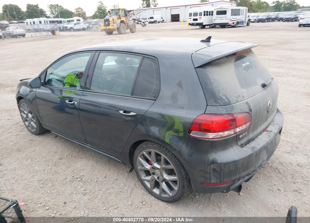 2013 VOLKSWAGEN GTI 4-DOOR/4-DOOR AUTOBAHN/DRIVERS EDITION/WOLFSBURG EDITION VIN: WVWHV7AJ3DW140194