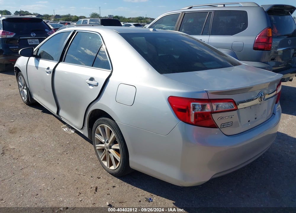2014 TOYOTA CAMRY XLE VIN: 4T1BF1FK2EU728338
