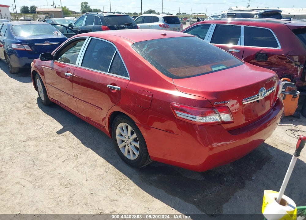 2011 TOYOTA CAMRY XLE VIN: 4T4BF3EK4BR093749