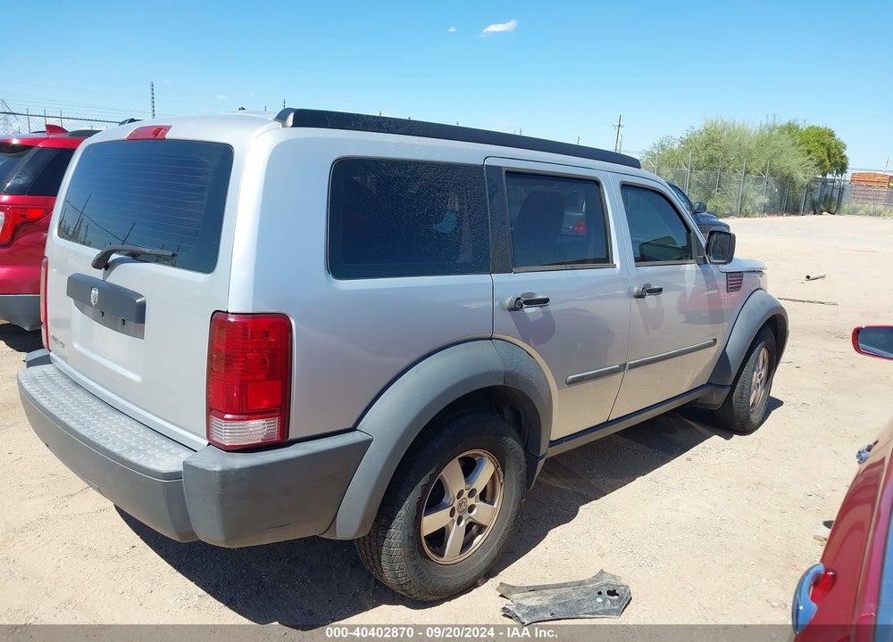 2007 DODGE NITRO SXT VIN: 1D8GT28K97W600919