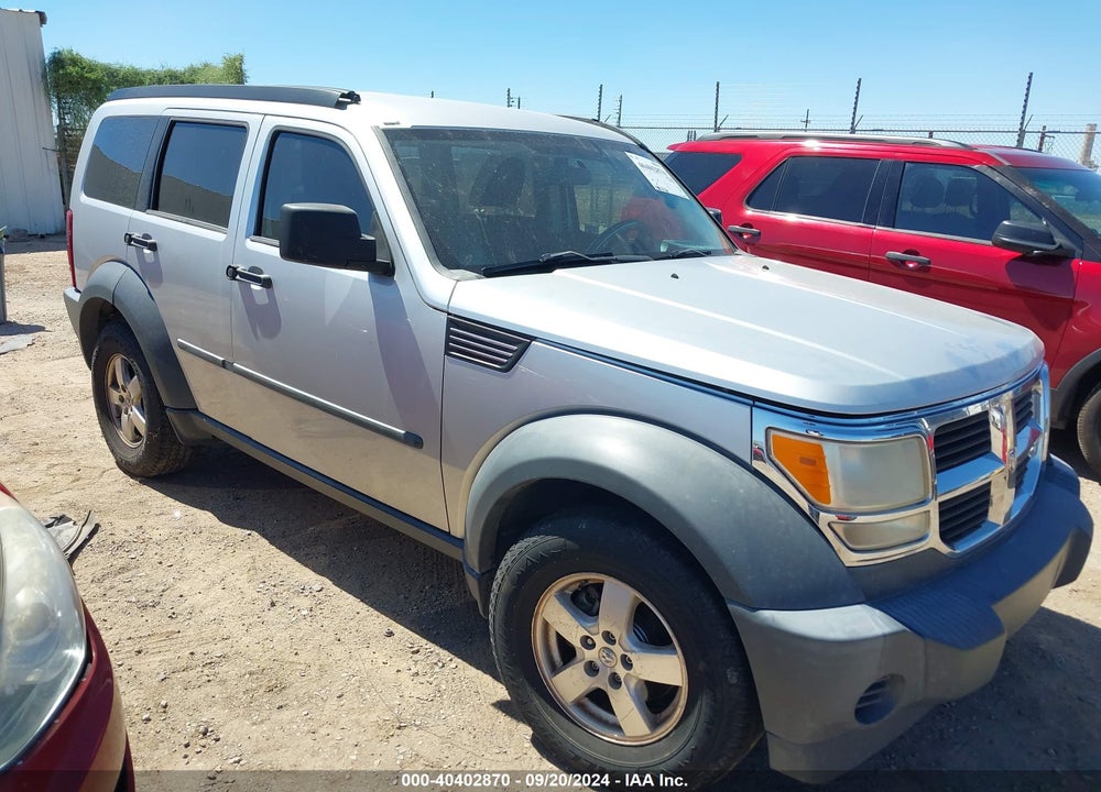 2007 DODGE NITRO SXT VIN: 1D8GT28K97W600919