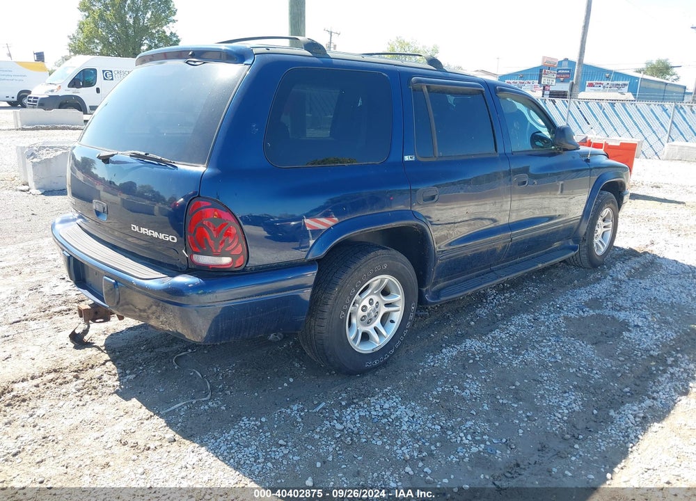 2002 DODGE DURANGO SLT VIN: 1B4HR48Z12F181819