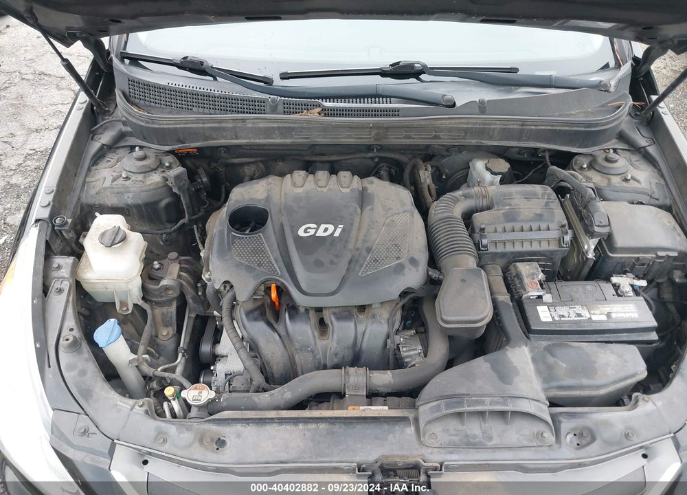 2014 HYUNDAI SONATA GLS VIN: 5NPEB4AC9EH845049