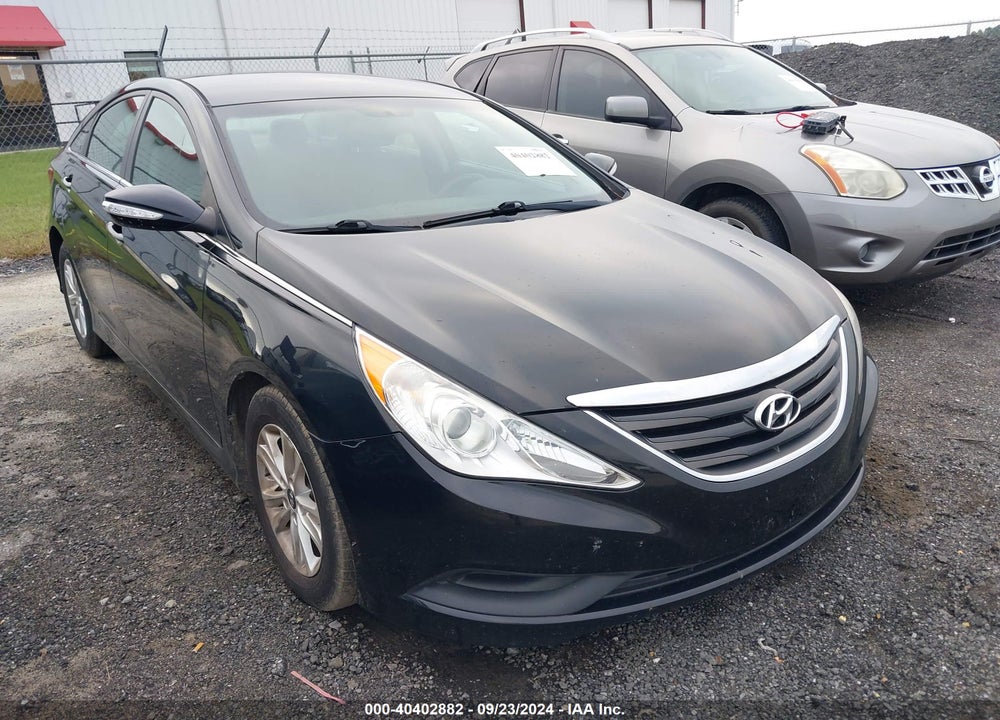 2014 HYUNDAI SONATA GLS VIN: 5NPEB4AC9EH845049