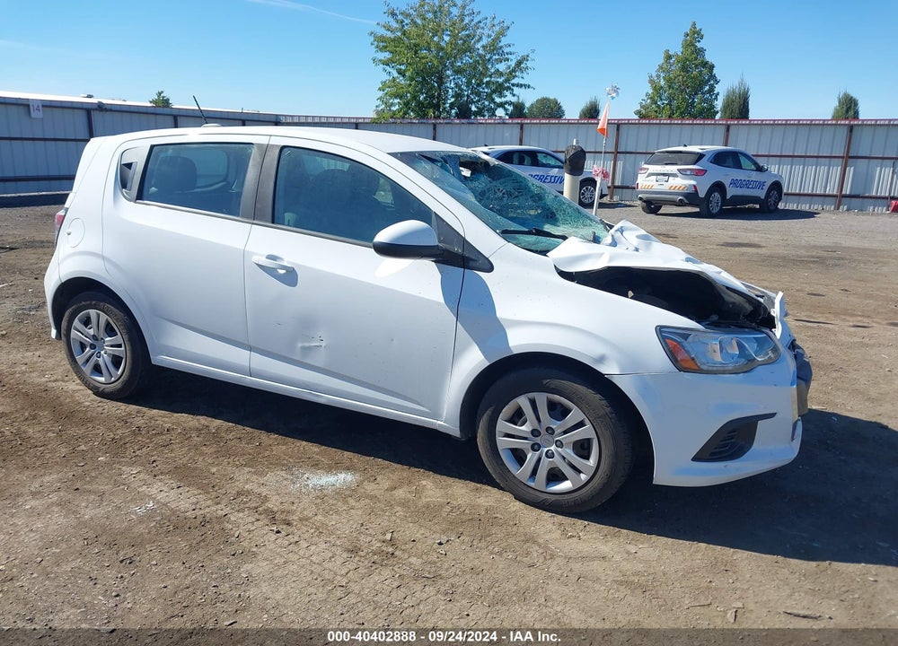 2018 CHEVROLET SONIC LT AUTO VIN: 1G1JG6SH0J4105498