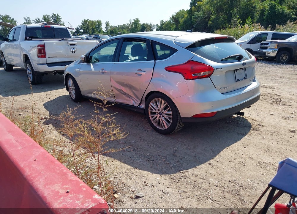 2017 FORD FOCUS TITANIUM VIN: 1FADP3N26HL348734