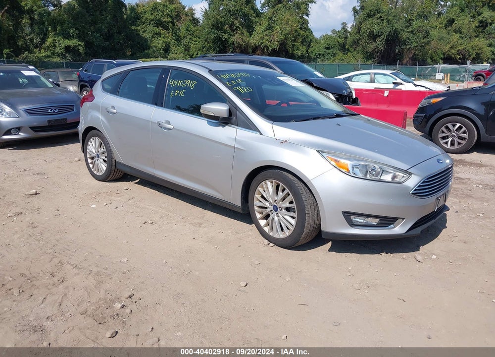 2017 FORD FOCUS TITANIUM VIN: 1FADP3N26HL348734
