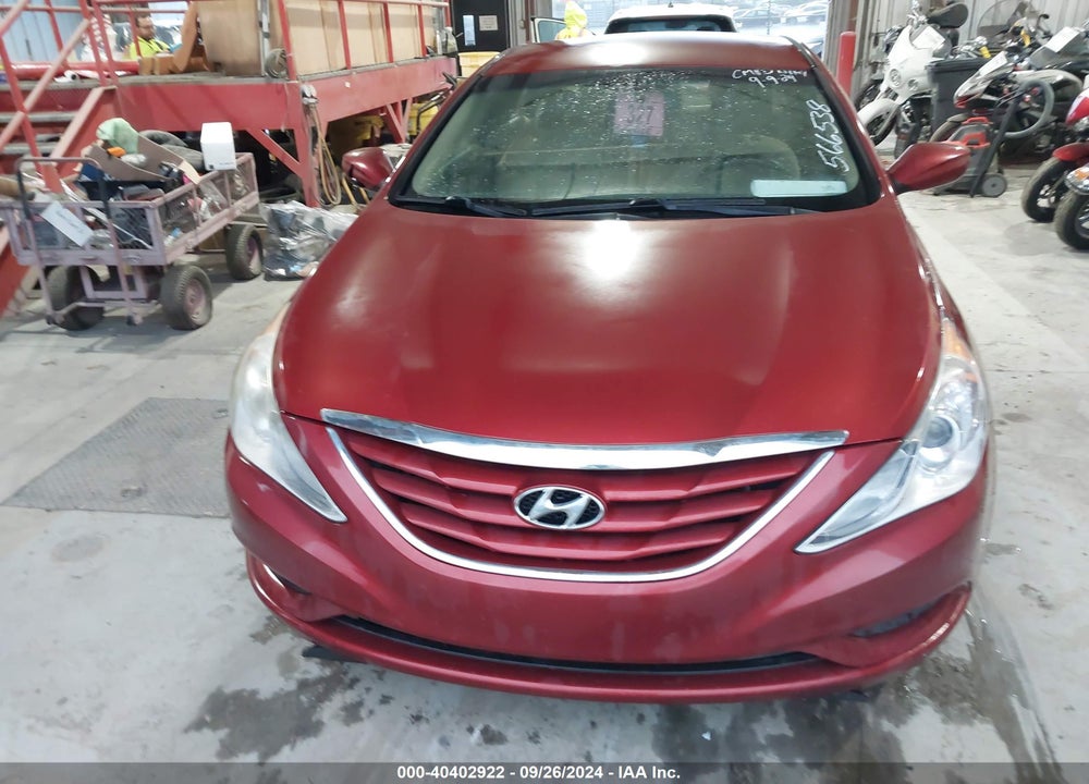 2013 HYUNDAI SONATA GLS VIN: 5NPEB4AC0DH566538