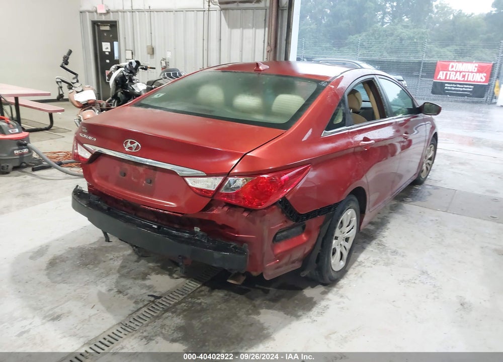 2013 HYUNDAI SONATA GLS VIN: 5NPEB4AC0DH566538