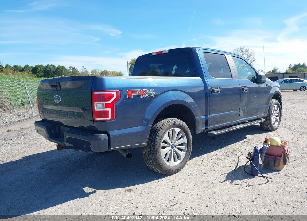 2018 FORD F-150 XL VIN: 1FTEW1E56JFD30836