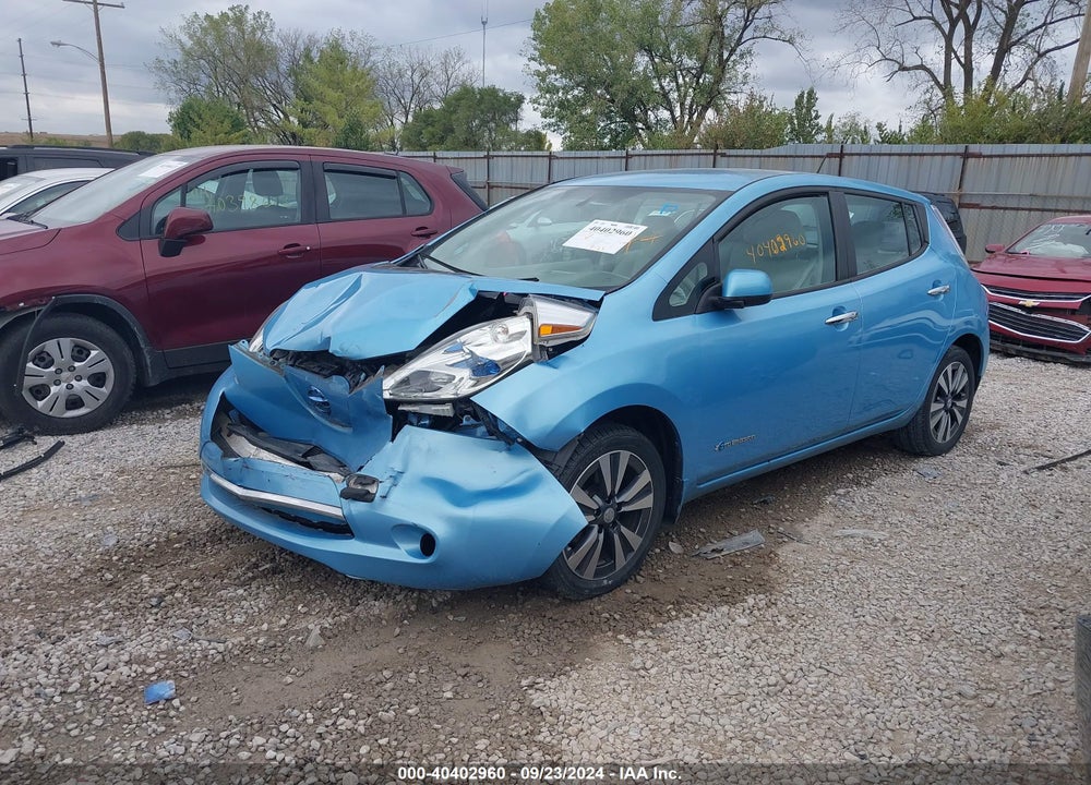 2015 NISSAN LEAF SV VIN: 1N4AZ0CP7FC317743