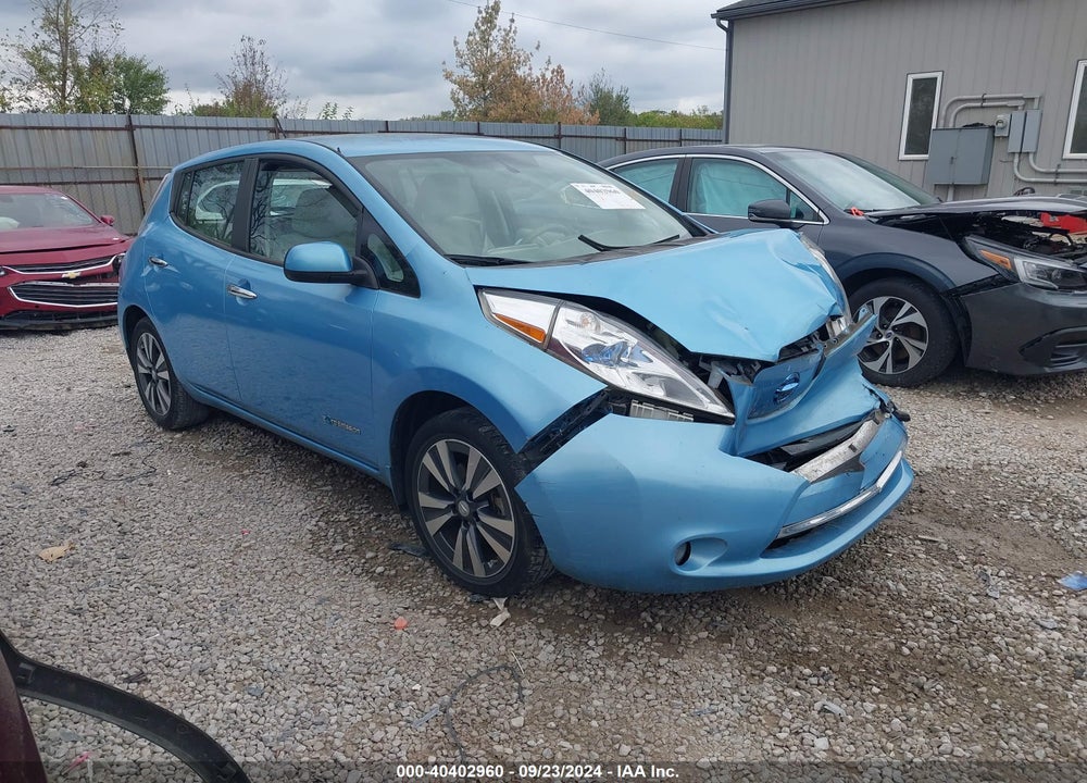 2015 NISSAN LEAF SV VIN: 1N4AZ0CP7FC317743