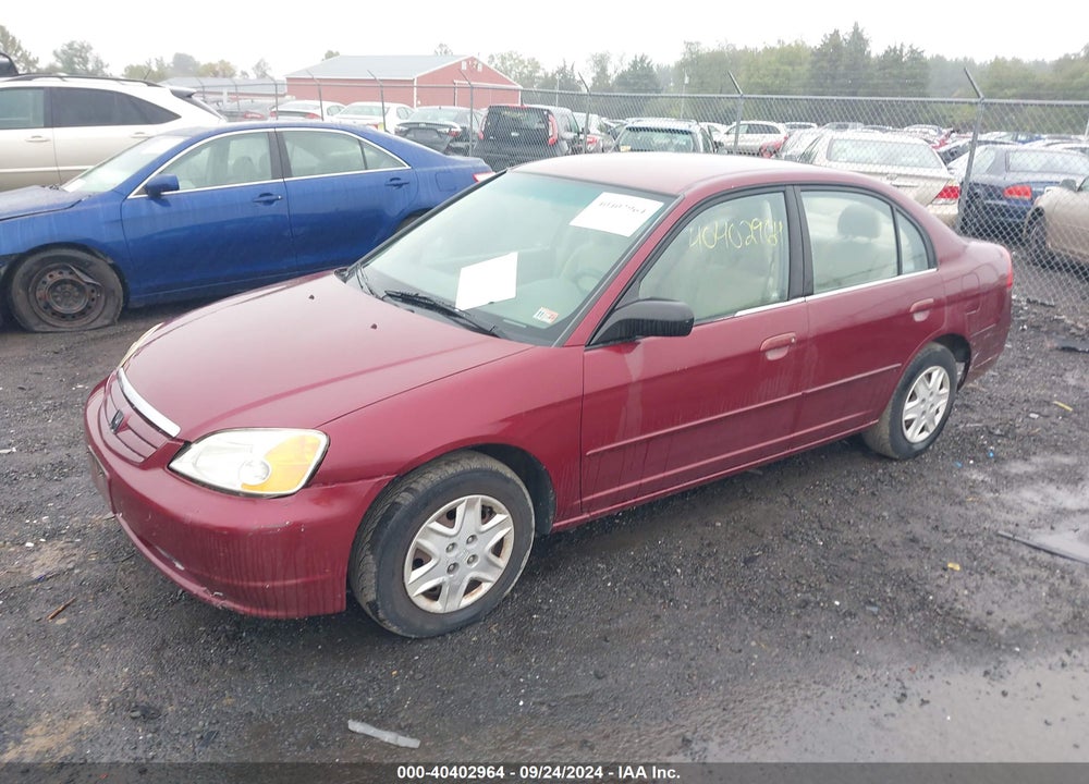 2003 HONDA CIVIC LX VIN: 2HGES15523H504089