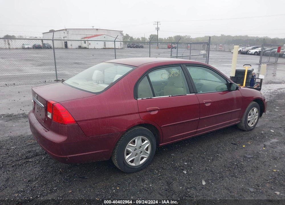2003 HONDA CIVIC LX VIN: 2HGES15523H504089