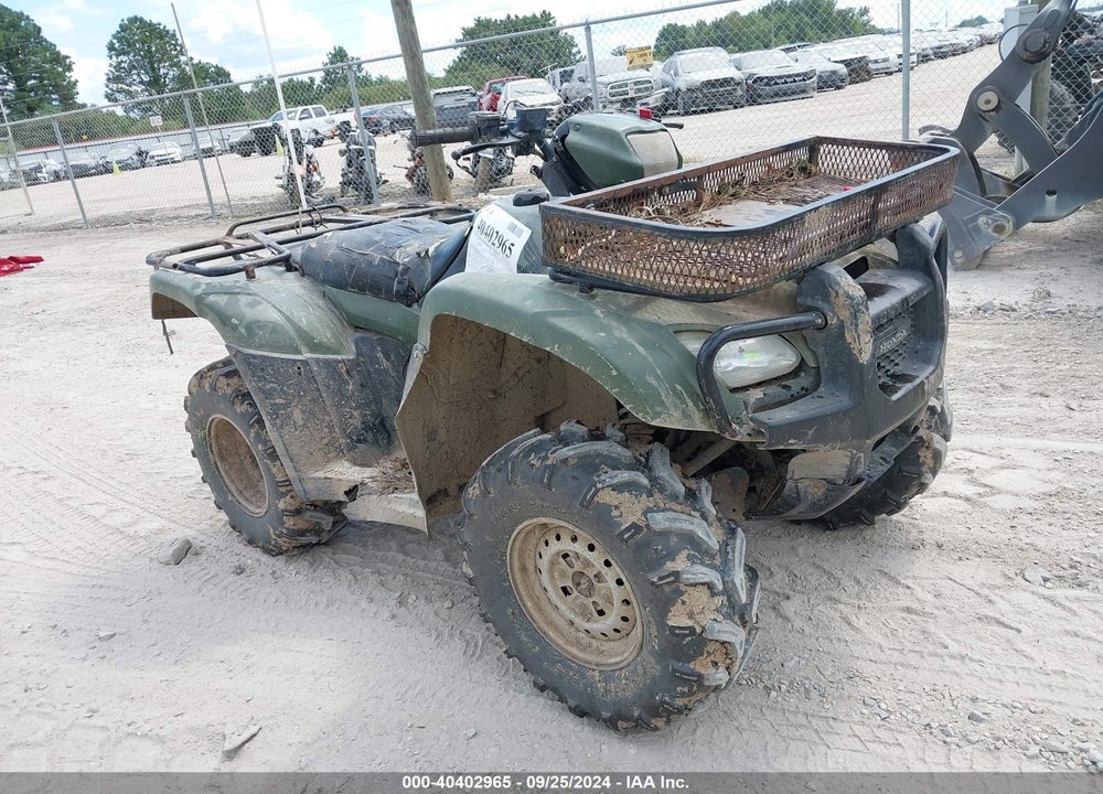 2013 HONDA TRX500 FM VIN: 1HFTE3800D4102102