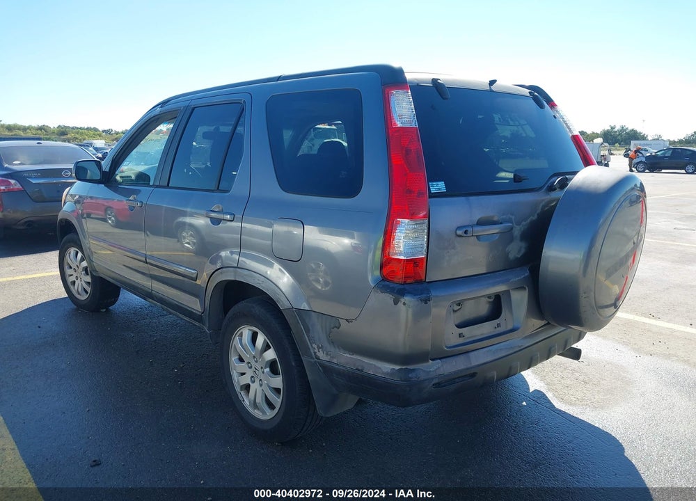 2006 HONDA CR-V SE VIN: JHLRD78946C056900