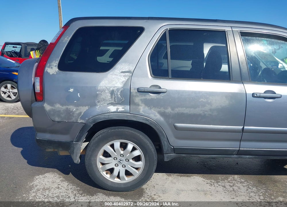2006 HONDA CR-V SE VIN: JHLRD78946C056900