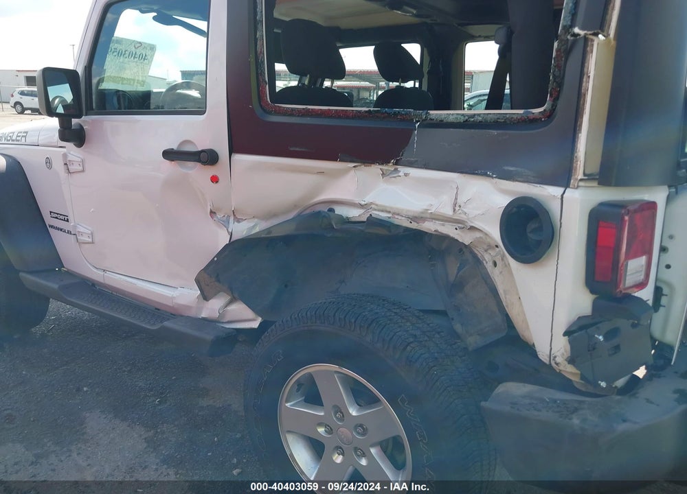 2016 JEEP WRANGLER SPORT VIN: 1C4AJWAG0GL111074
