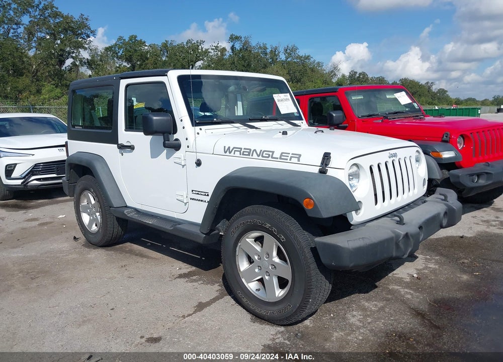 2016 JEEP WRANGLER SPORT VIN: 1C4AJWAG0GL111074