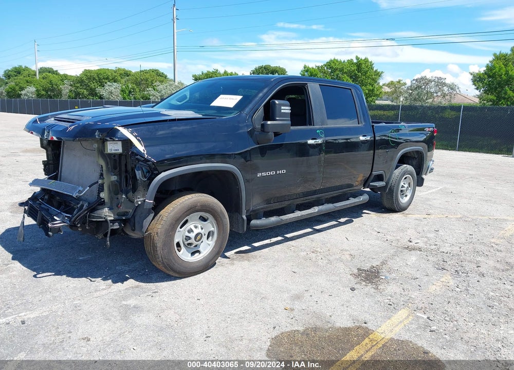 2020 CHEVROLET SILVERADO 2500HD 4WD STANDARD BED WT VIN: 1GC1YLE7XLF168122