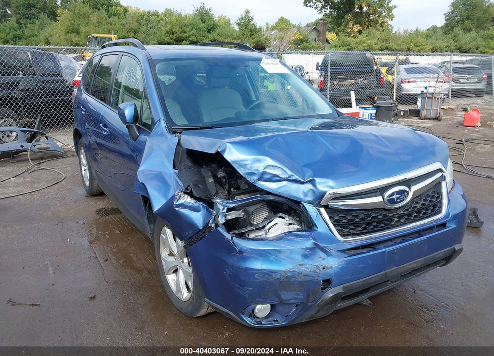 2015 SUBARU FORESTER 2.5I PREMIUM VIN: JF2SJADC7FH418468