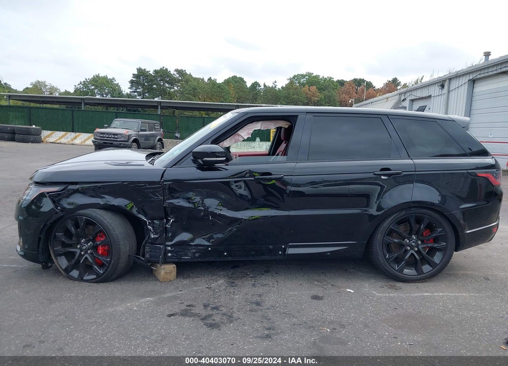 2022 LAND ROVER RANGE ROVER SPORT HST MHEV VIN: SALWS2RU4NA205627