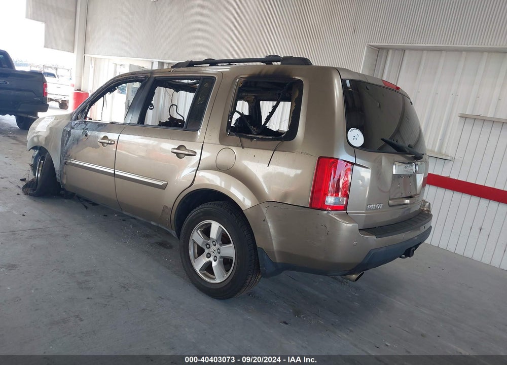 2009 HONDA PILOT EX-L VIN: 5FNYF38549B012475