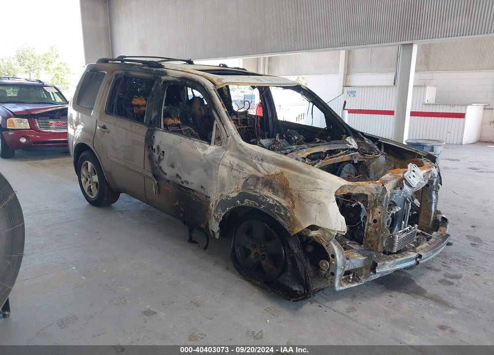 2009 HONDA PILOT EX-L VIN: 5FNYF38549B012475