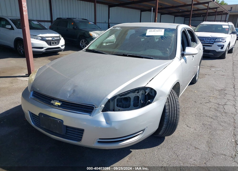 2008 CHEVROLET IMPALA LT VIN: 2G1WT55K589195242