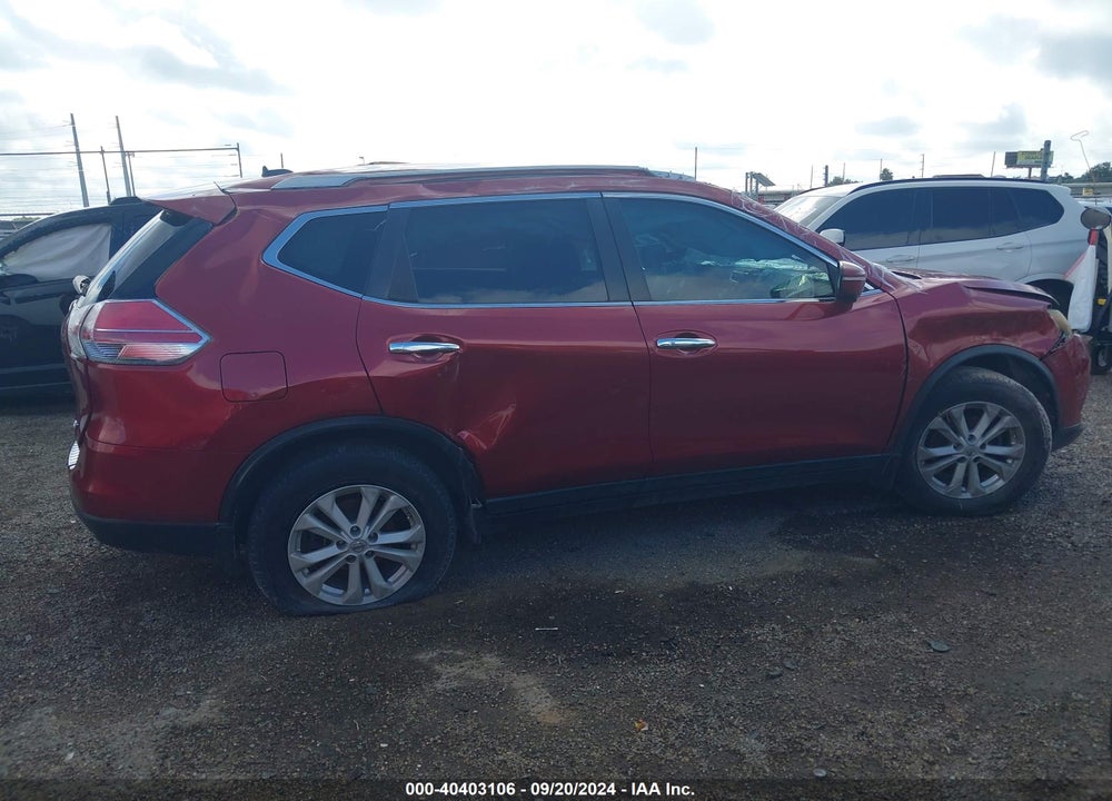 2015 NISSAN ROGUE SV VIN: 5N1AT2MT5FC881079