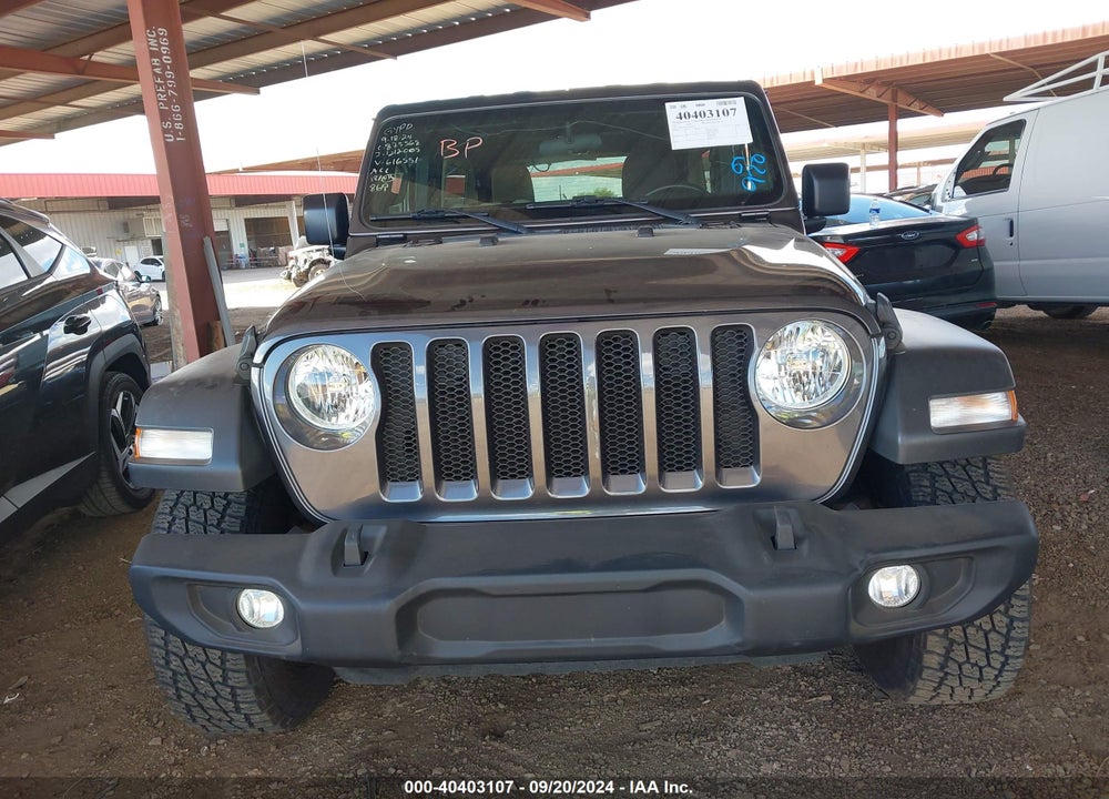 2021 JEEP WRANGLER UNLIMITED SPORT S 4X4 VIN: 1C4HJXDN1MW616551