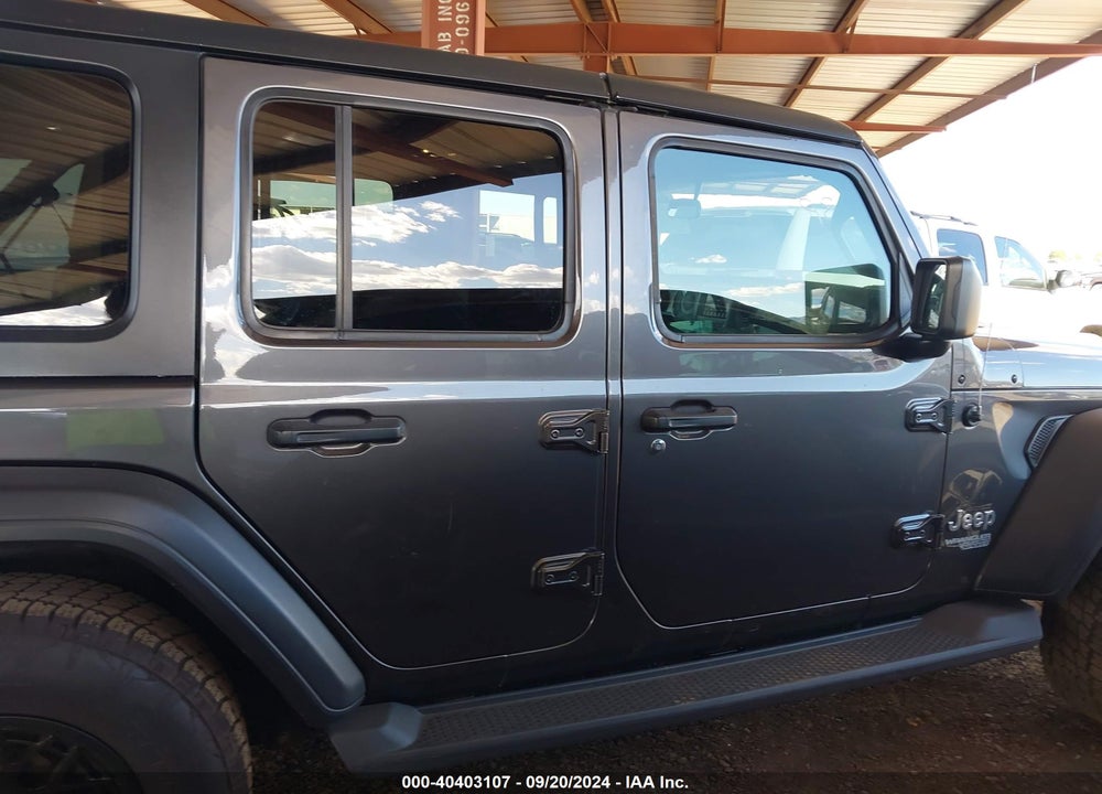 2021 JEEP WRANGLER UNLIMITED SPORT S 4X4 VIN: 1C4HJXDN1MW616551